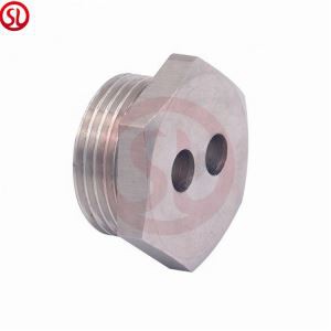 Flangia in acciaio inox per riscaldatori ad immersione